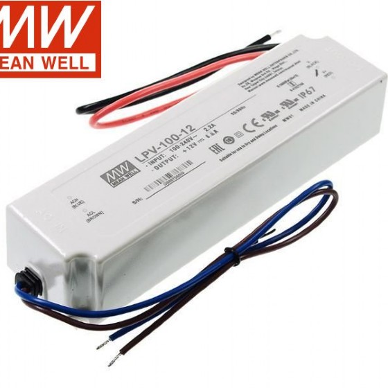 MEAN WELL LPV-100-12 - 100W 12V Switching Power Supply
