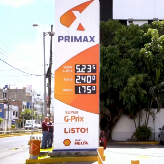 12 Inch white LED Gas Price Signs 8.88-8 - CREE LEDs